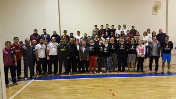 24 Kasım Öğretmenler Günü Voleybol Turnuvası Başladı