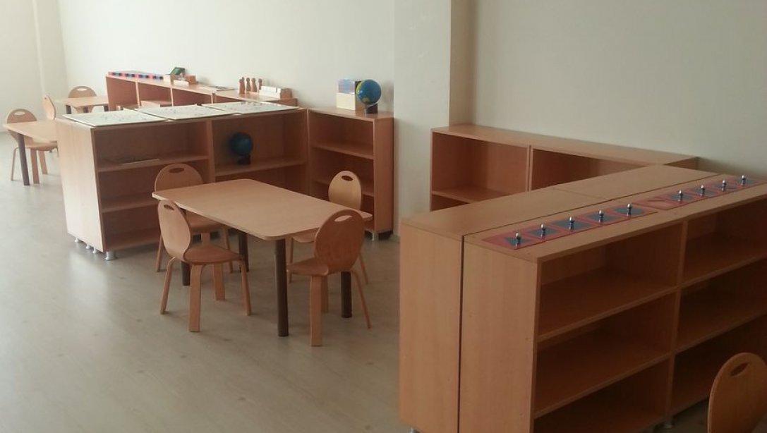 Karacabey Belediyesi Anaokulu Yeni Materyalleri İle Montessori Eğitim Felsefesini Uygulamaya Devam Ediyor
