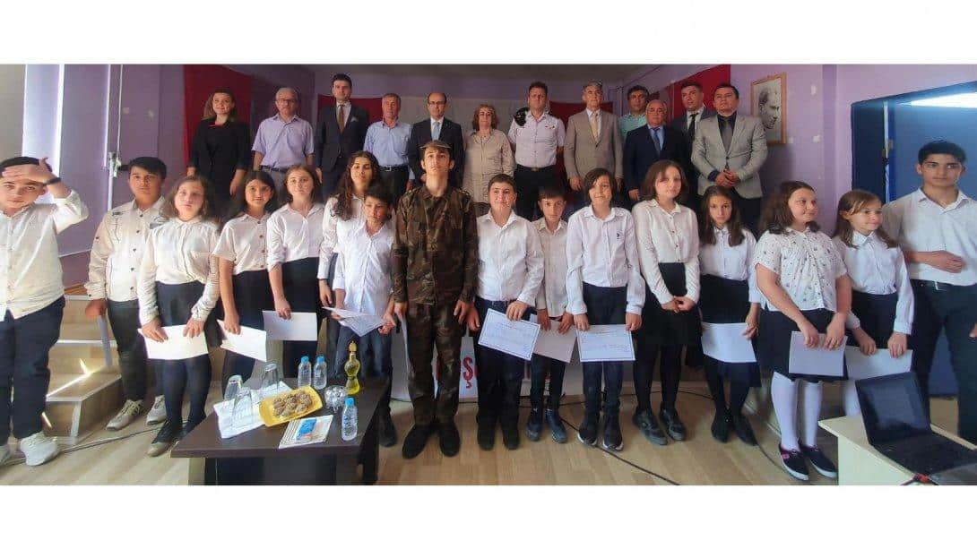 14 Eylül Ortaokulu ve Atatürk İlkokulu Öğrencilerinden Şehidime Vefa Etkinlikleri