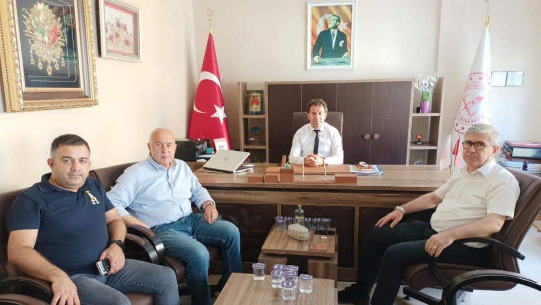 KTSO'dan İlçe Milli Eğitim Müdürü Hacı ONGUN'a Ziyaret
