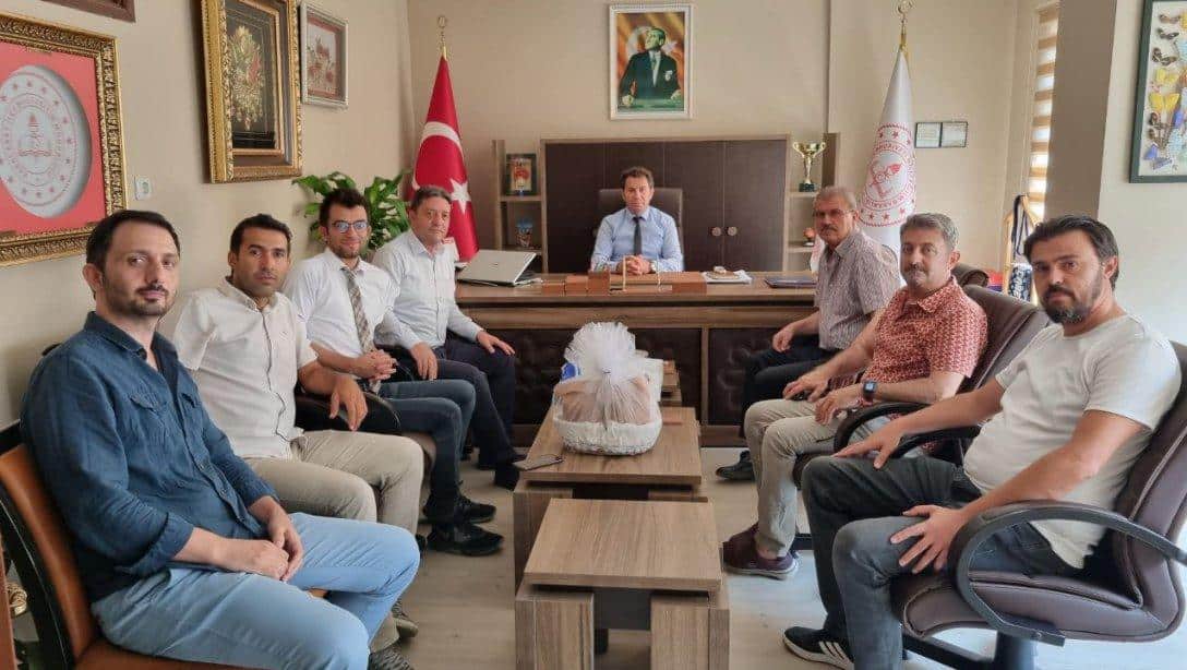 Türk Eğitim-Sen Bursa 3 Nolu Şube Başkanı Ömer Işıkoğlu'ndan Hayırlı Olsun Ziyareti