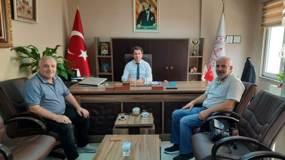 Bursa Büyükşehir Belediyesi İnsan Kaynakları ve Eğitim Dairesi Başkanı Numan Şeker'den Hayırlı Olsun Ziyareti
