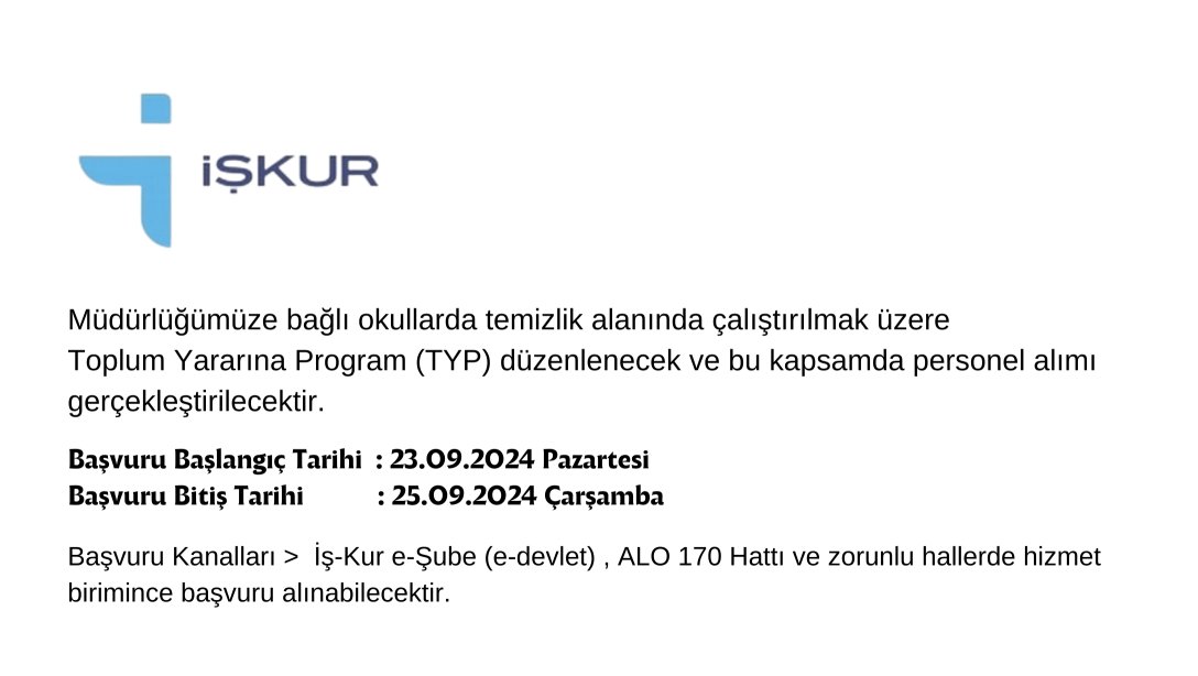 Toplum Yararına Program (TYP)